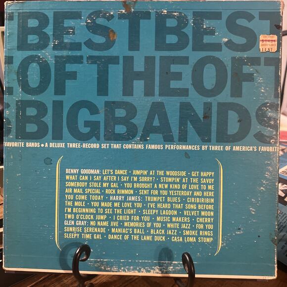 BEST OF THE BIG BANDS 3X VINYL LP ALBUM 1963 CAPITOL RECORDS VARIOUS ARTISTS EX - Picture 2 of 16